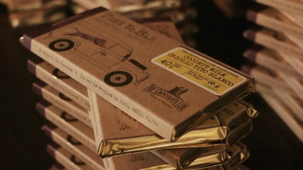 Плитки шоколада