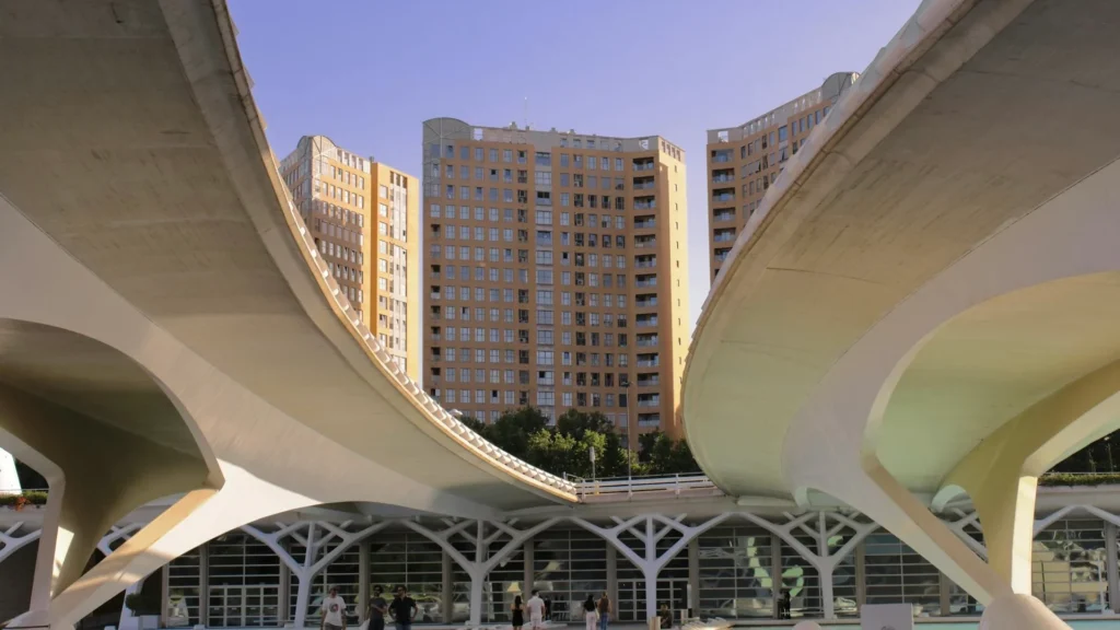 Архитектура пригорода Валенсии в жилом районе