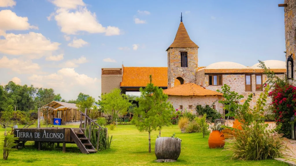 Гасиенда в Мексике на винодельне