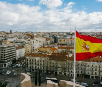 Архитектура Мадрида, флаг Испании