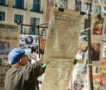 Газетный киоск в Испании